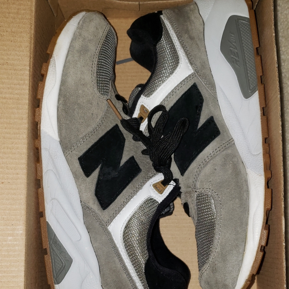 New balance suede sneakers